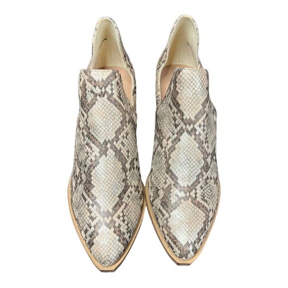 Chinese Laundry Fortune Bootie in Tan Snake Print - Picture 6 of 10